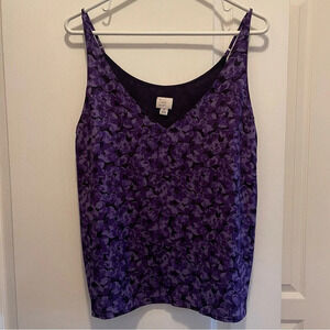 A New Day Floral Tank Top Size M